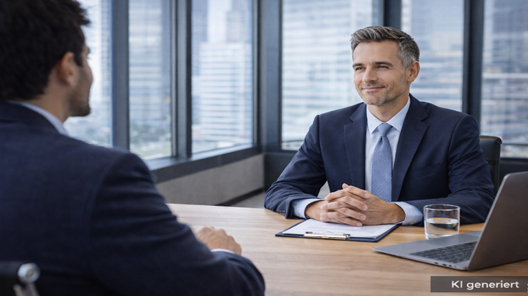 Bewerbungstipps für ein Bewerbungsgespräch im modernen Büro