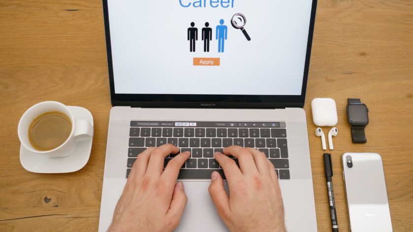 Notebook für KI-Bewerbung